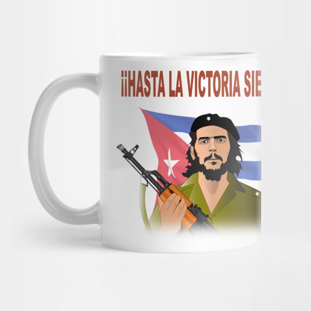 Che Guevara, Hasta la victoria siempre T shirt by Elcaiman7